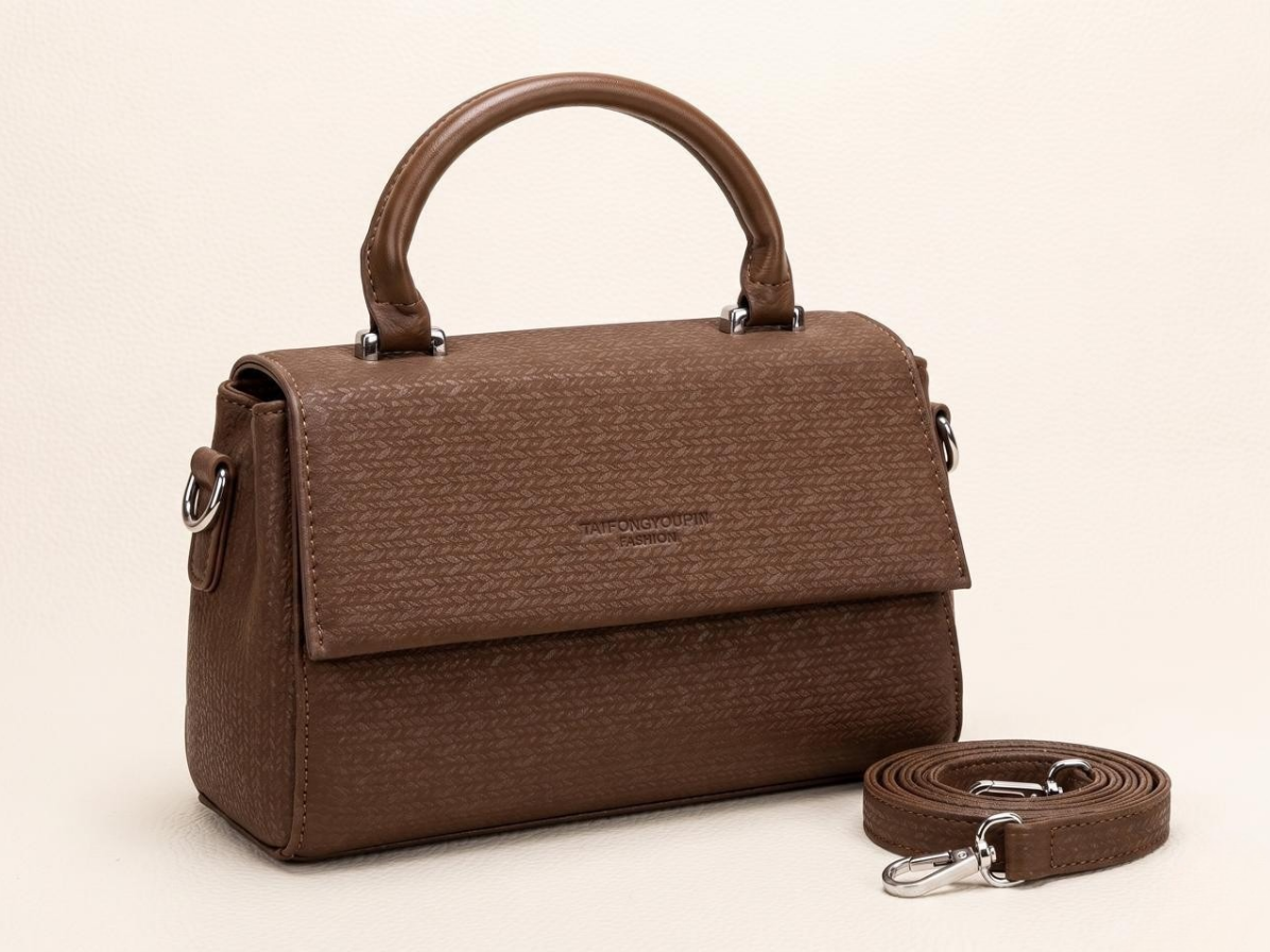 The Woven Chevron Satchel