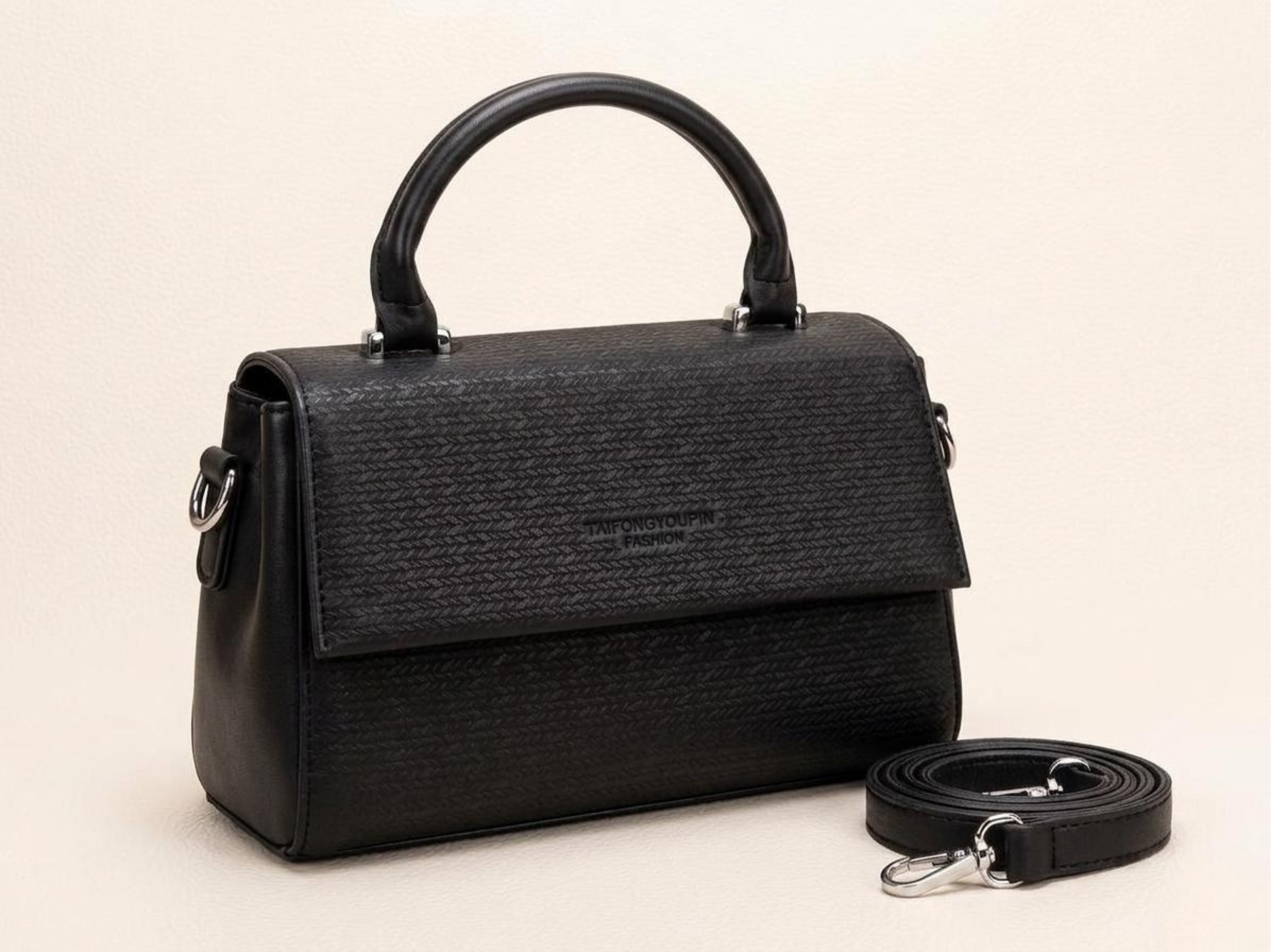 The Woven Chevron Satchel