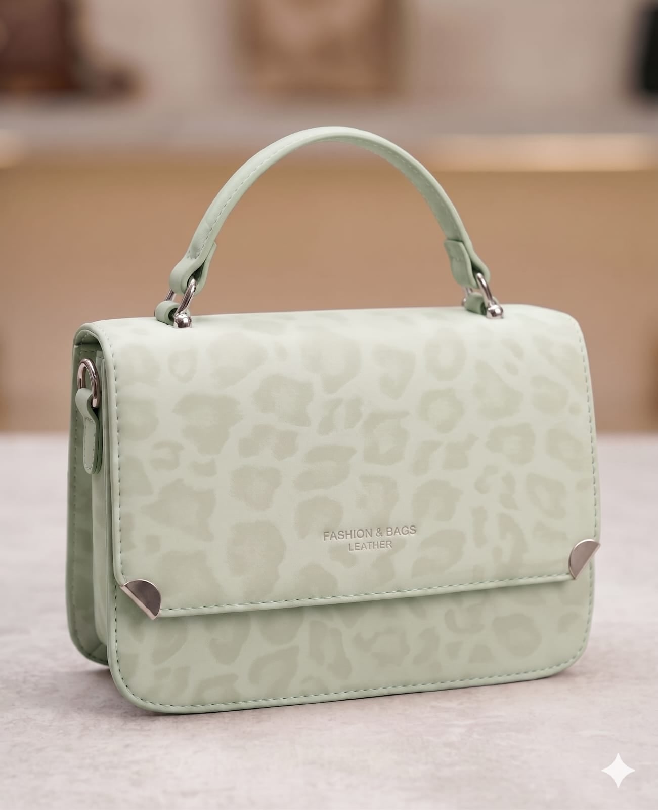 A soft stunning beige, black, Sage Green crossbody dream bags.